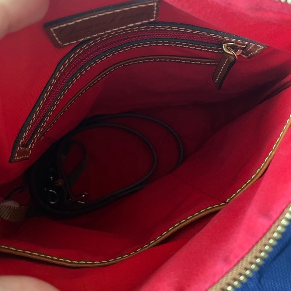 Dooney & Bourke crossbody bag large light blue - Picture 9 of 10